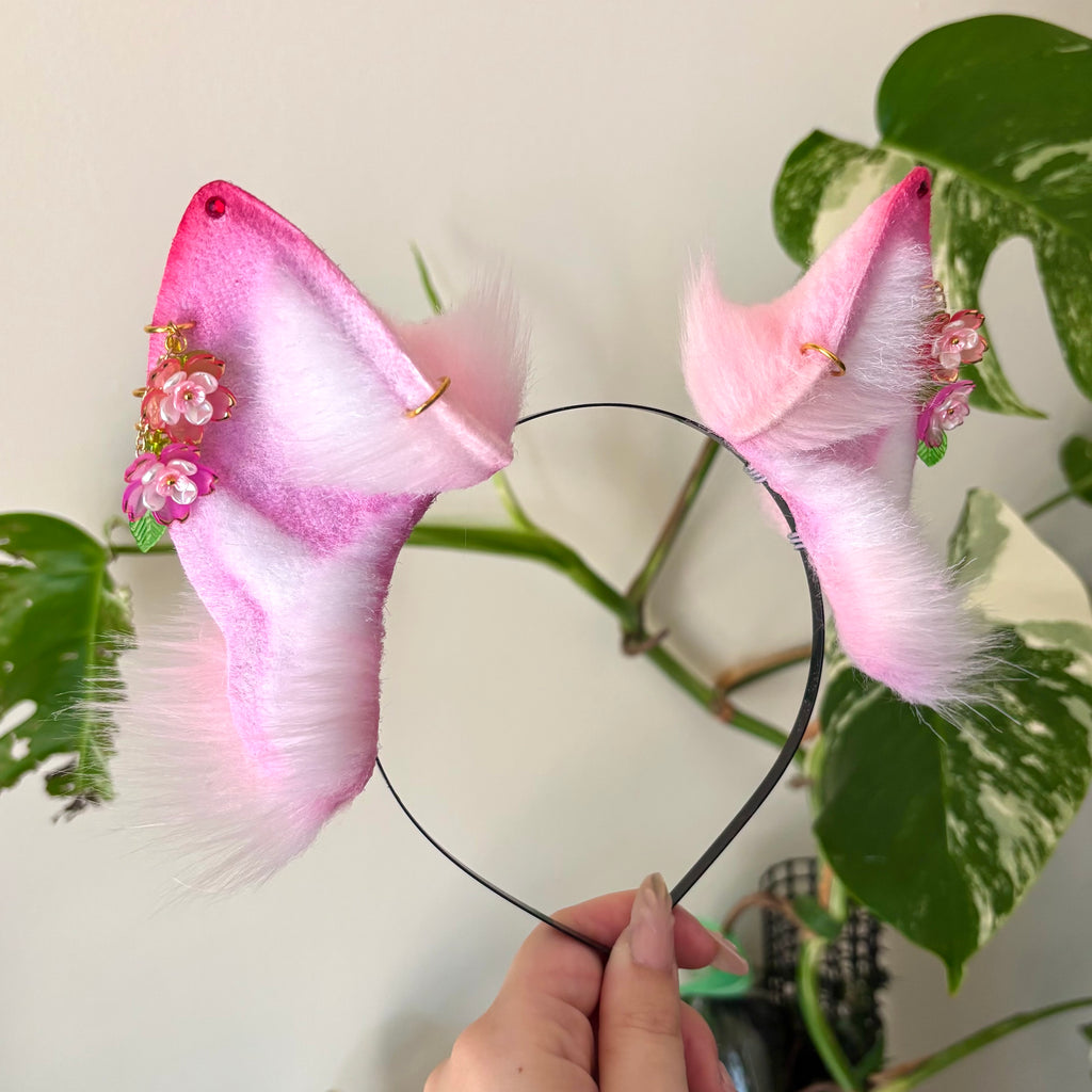 Pink Sakura Cat Ears