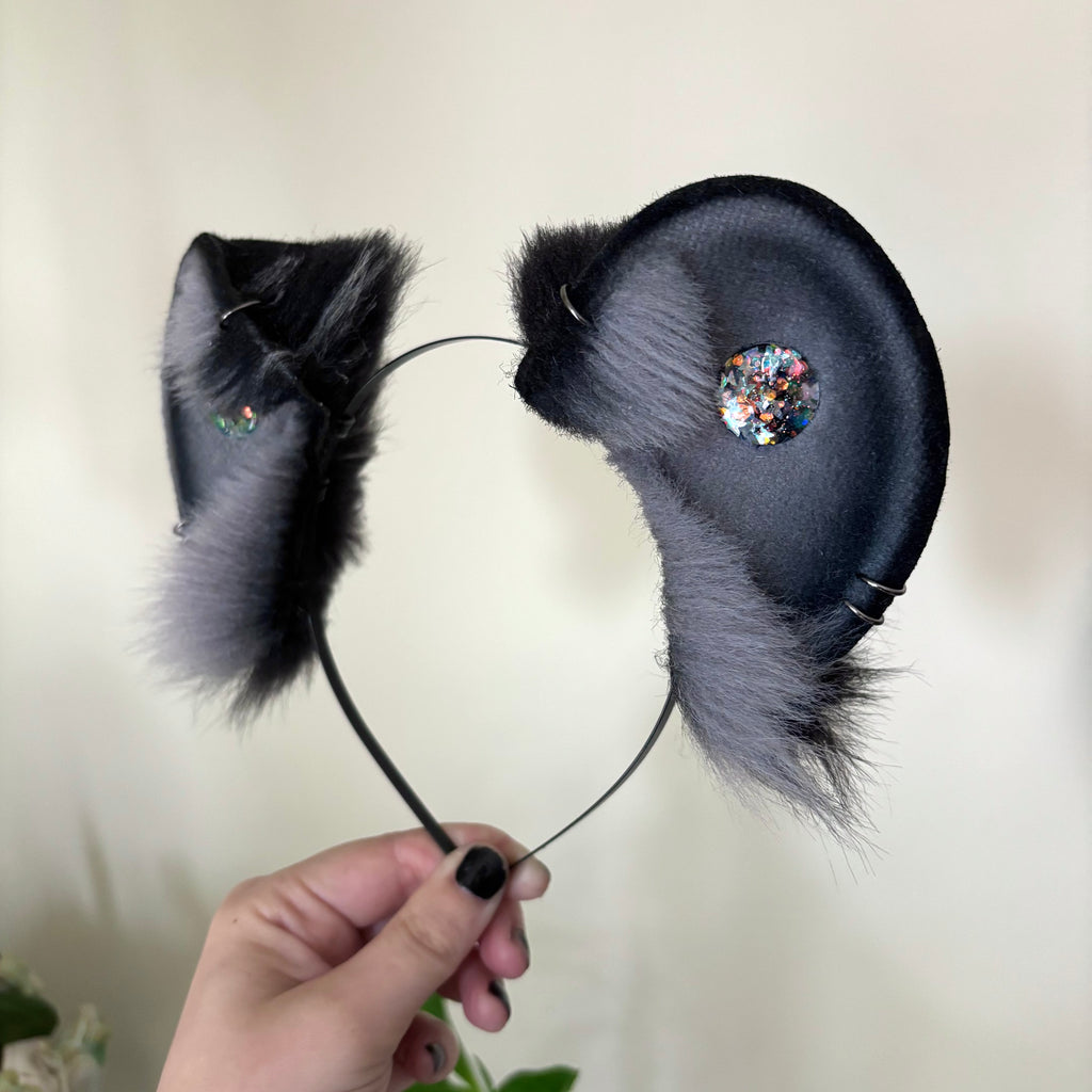 Grey Ember Roundie Ears
