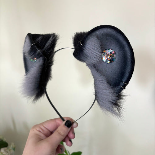 Grey Ember Roundie Ears