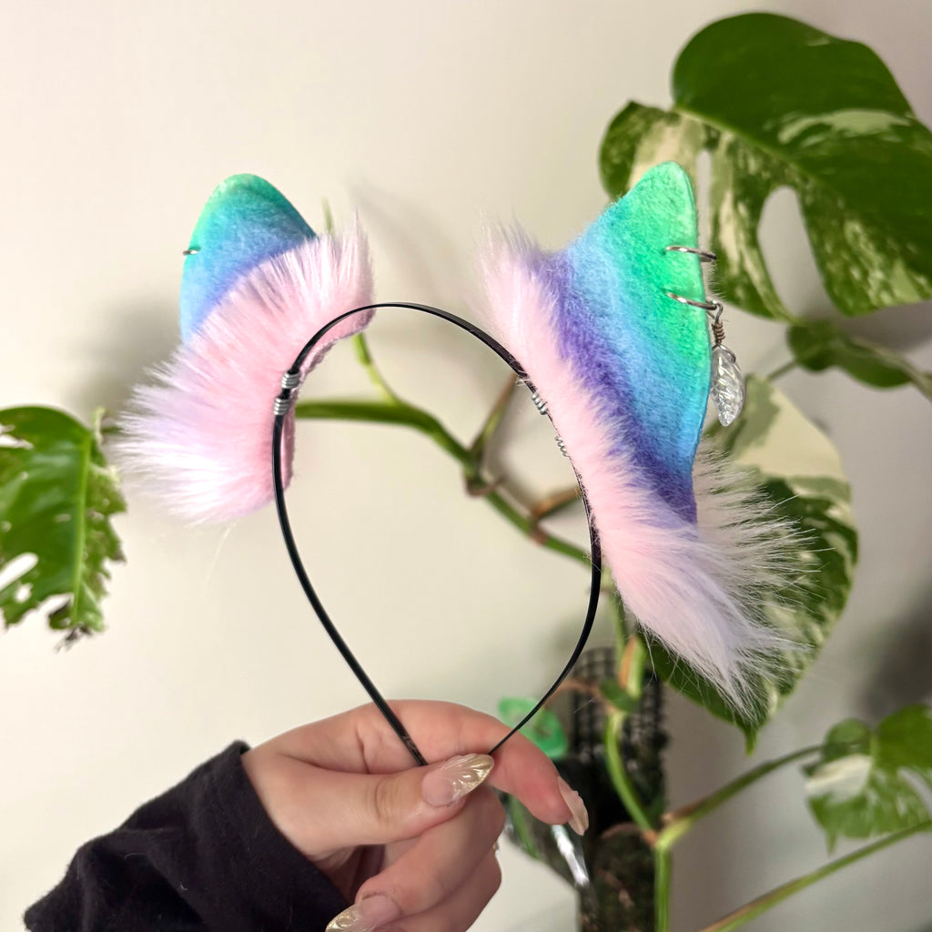 Pastel Fae Kitten Ears