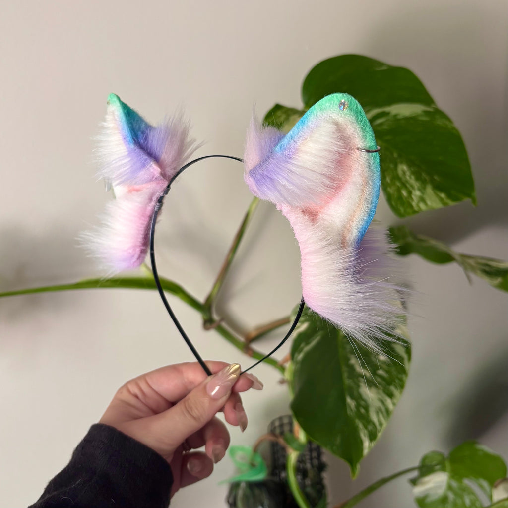 Pastel Fae Kitten Ears