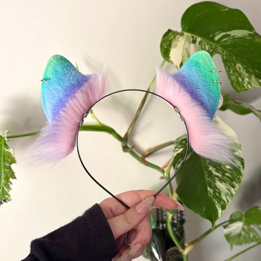 Pastel Fae Kitten Ears