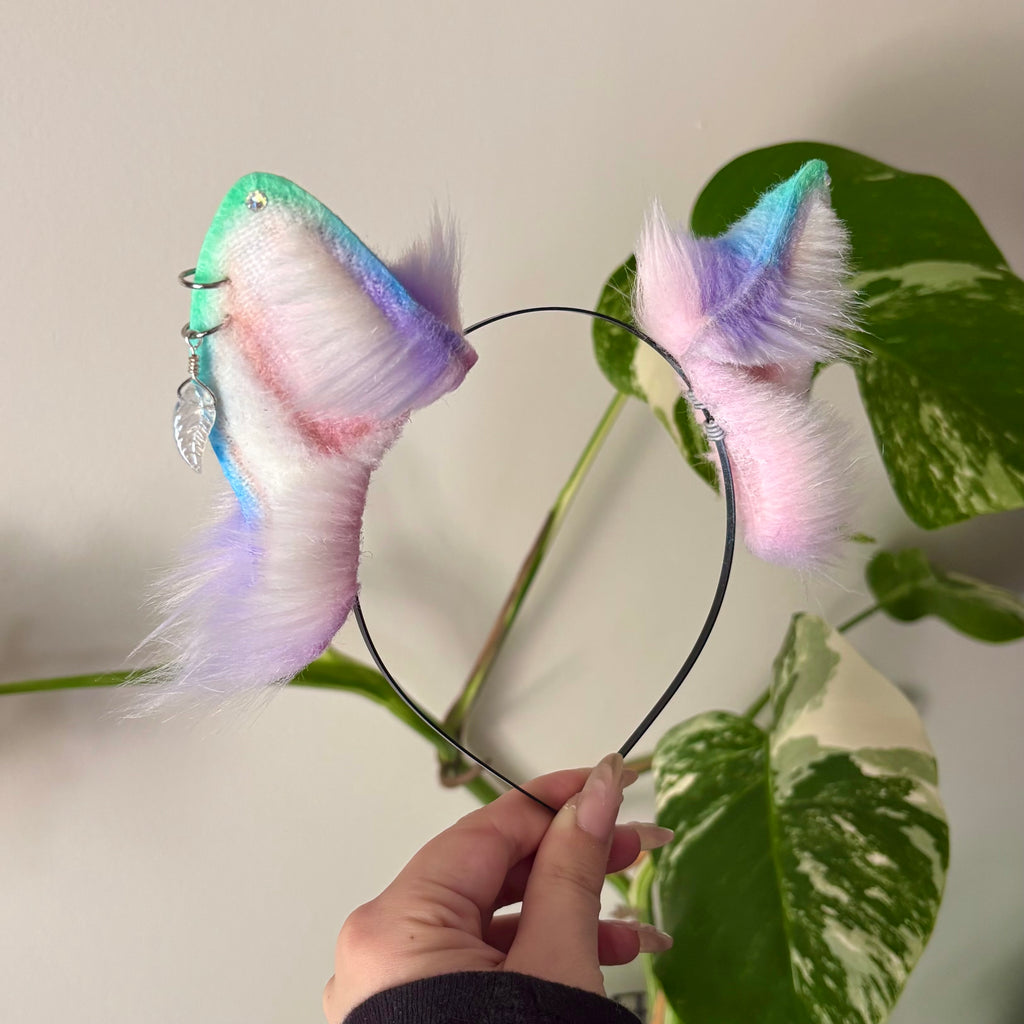 Pastel Fae Kitten Ears
