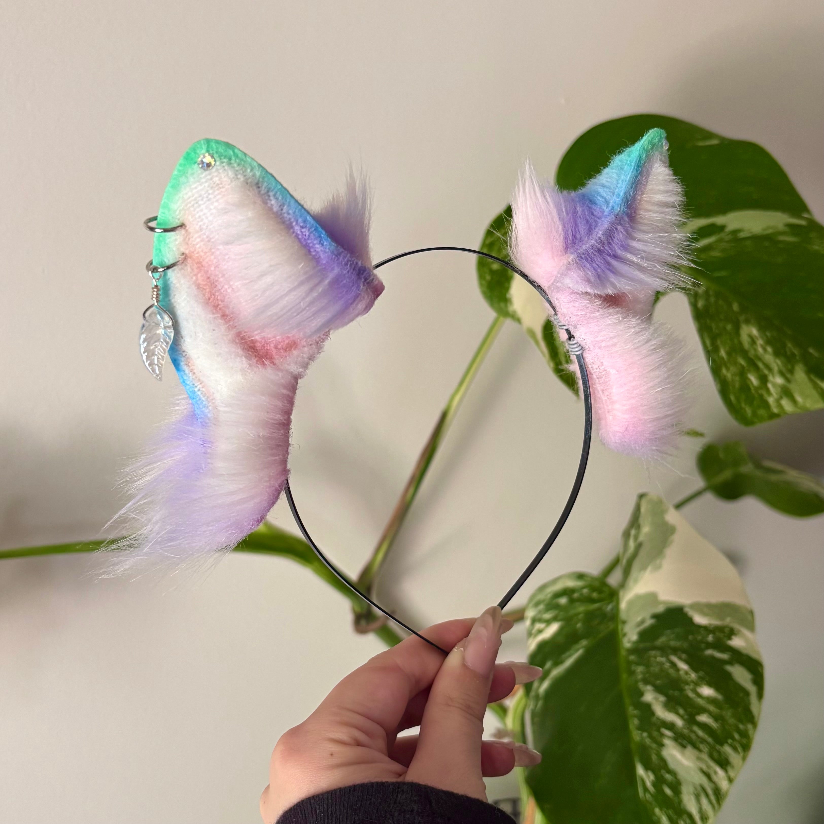 Pastel Fae Kitten Ears