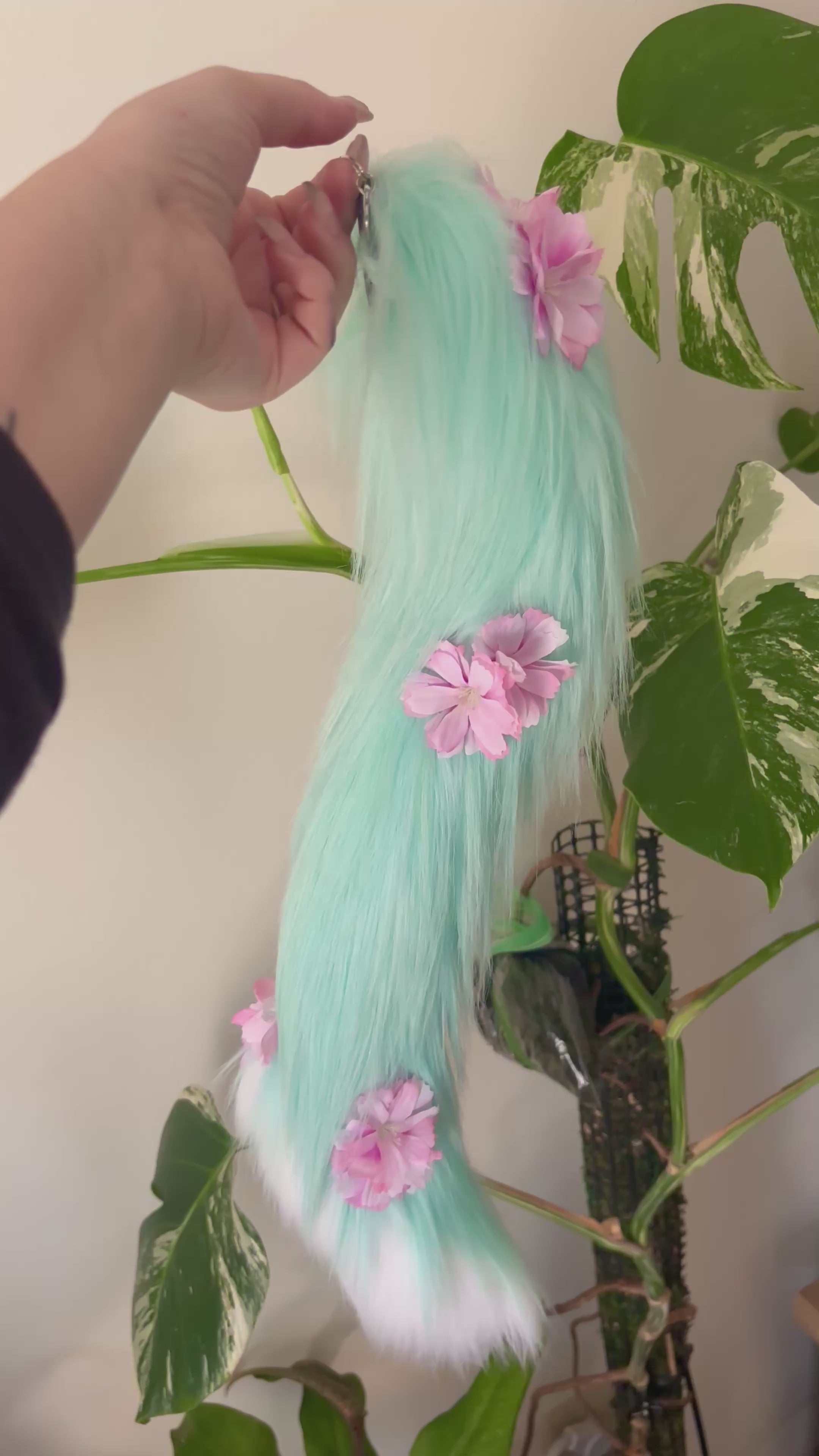 Minty Blue Sakura Kitten Set