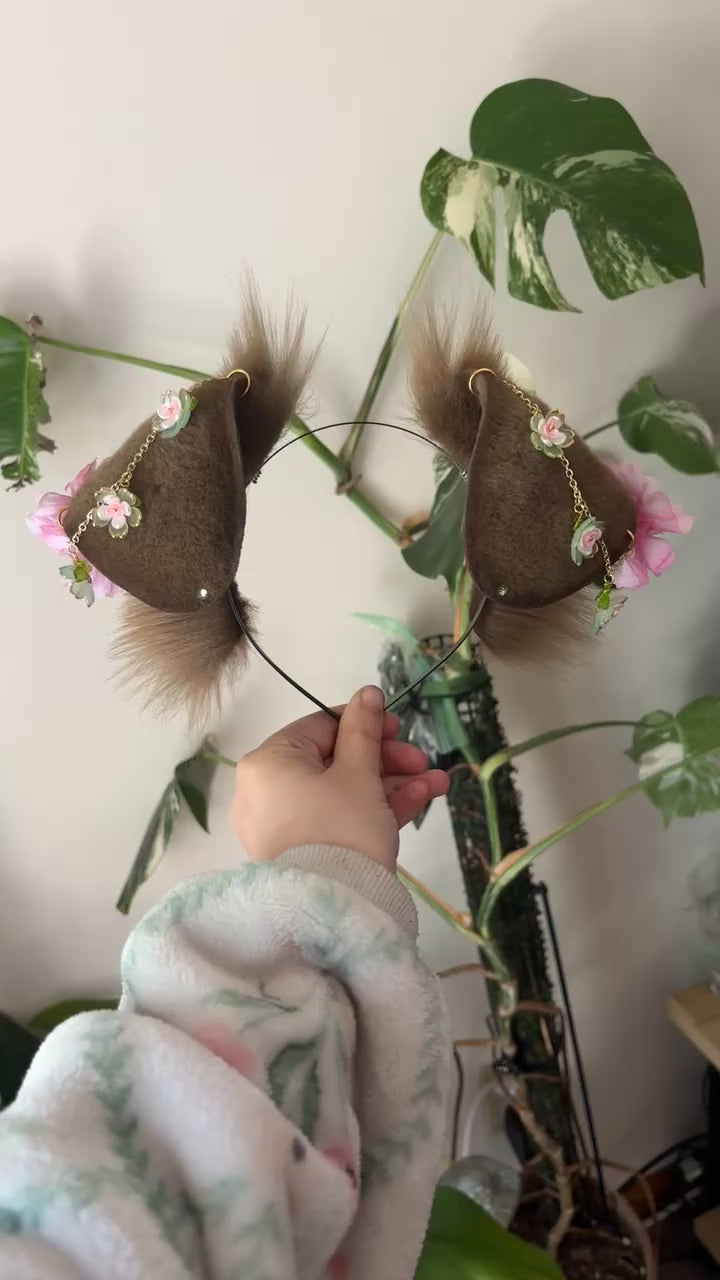 Sakura Folded Puppy Ears