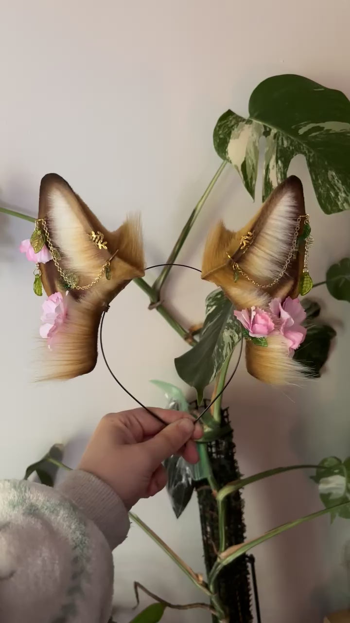 Sakura Blossom Fox Ears